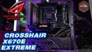 ASUS ROG CROSSHAIR X670E EXTREME Топовая материнская плата для 7950X3D