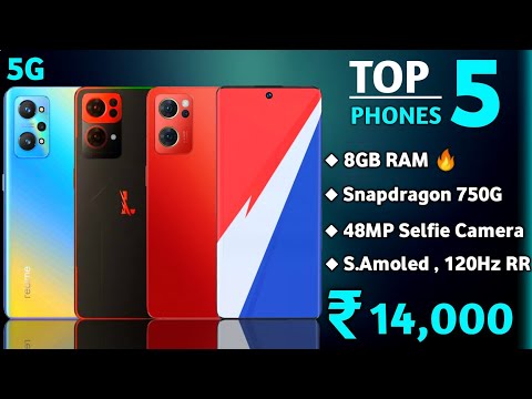 8GB RAM | Top 5 Best Phones Under 14000 in India 2022 | Best Gaming Smartphone Under 14000 March