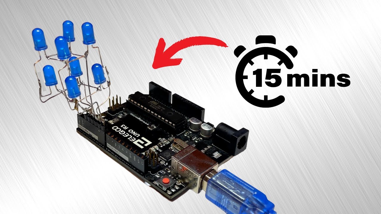 How To Build 2x2x2 LED Cube with Arduino