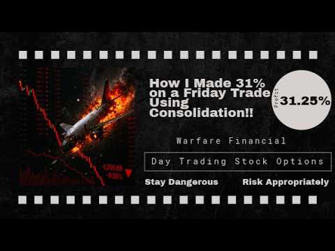 How I Made +31% on a Friday Trade Using Consolidation!! - YouTube