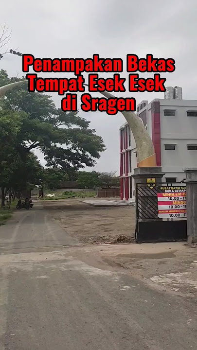 EKS KAWASAN REMANG-REMANG TERBESAR DI SRAGEN #shorts