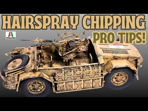 “Ultimate Hairspray Chipping Tutorial | Realistic Wear on Italari AS42 Sahariana”
