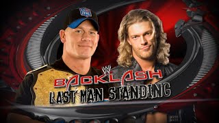 Story of John Cena vs. Edge | Backlash 2009