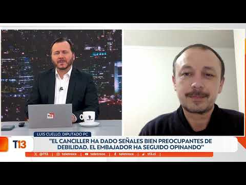 Entrevista al diputado del Partido Comunista, Luis Cuello - T13 Noche