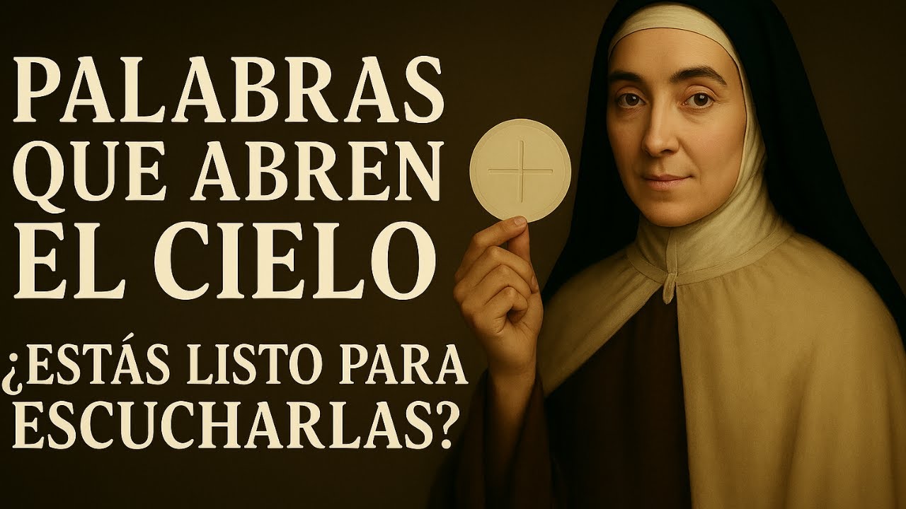 Santa Teresa Revela: Las 3 Palabras Que Abren el Cielo Durante la Eucaristía