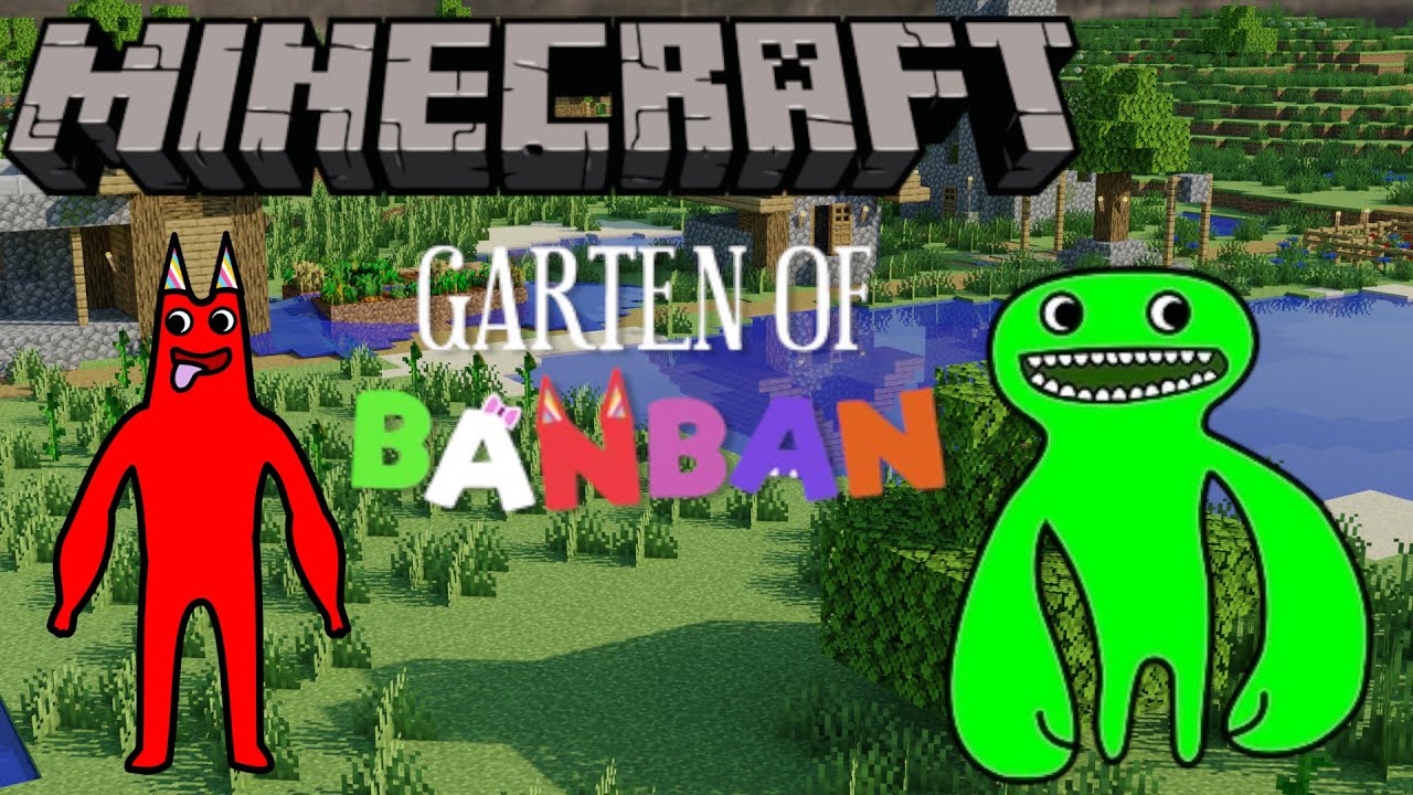 Minecraft Tutorial: How To Make A Jumbo Josh Statue Garten of Banban 