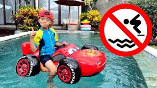 Mark King and safety rules in the pool and other rules of behavior for children