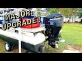 Pontoon Rebuilds Gets a New Motor!! -Episode 9