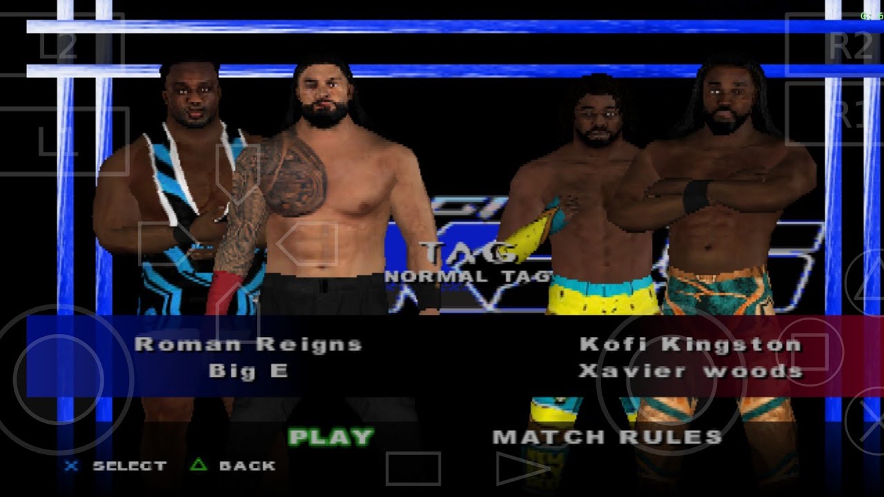 [Ngabulin Request] (Tag Team) Roman & Big E vs Kofi Kingston & Xavier Woods Difficult Smackdown 