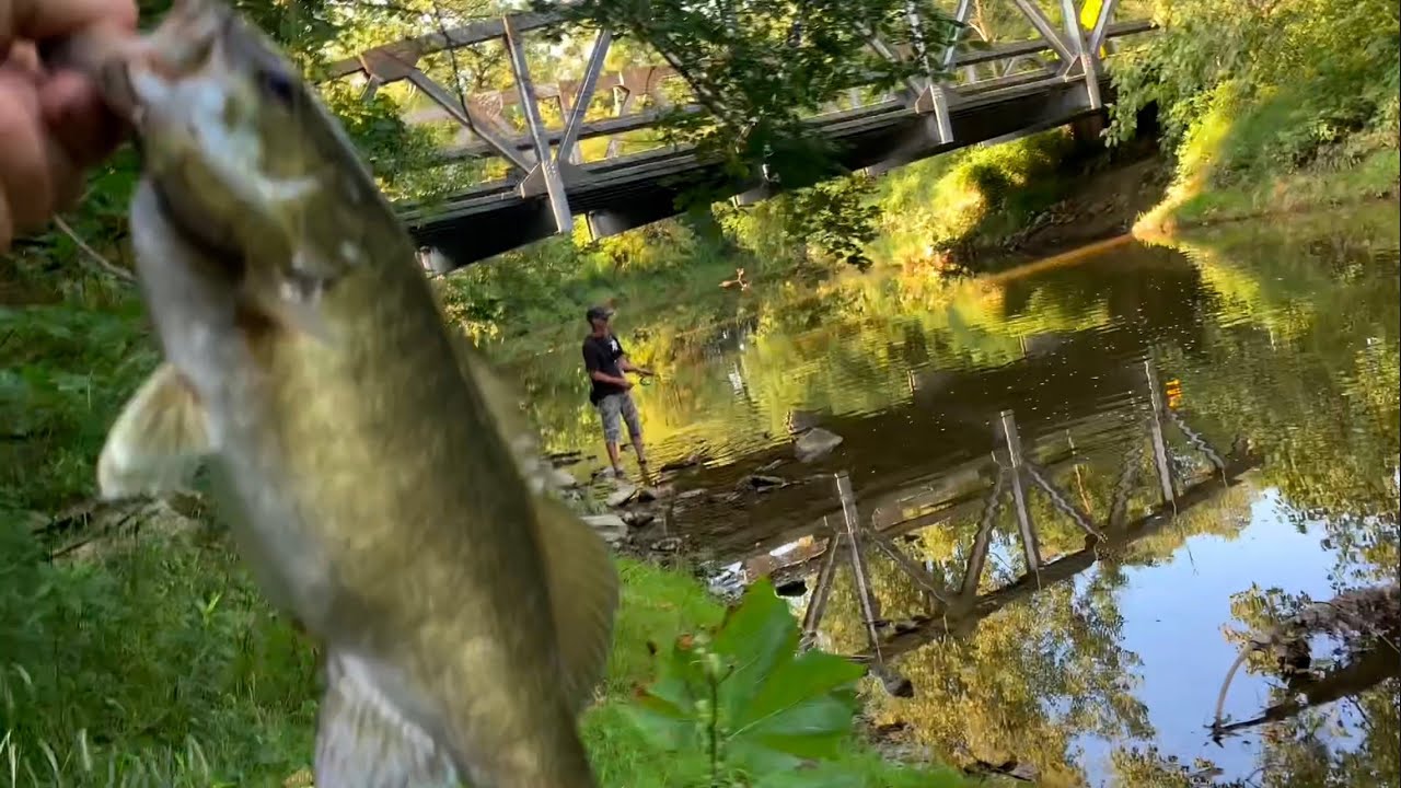 OHiO fishing adventure river fish!!! #fishing #smallmouthbass #bassfishing