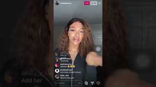 Runik tv ex Taylor on live arguing with his new girl seirra