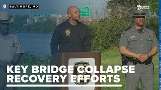 WATCH: Maryland Gov. offers update on clean-up following the deadly Key Bridge collapse in Baltimore