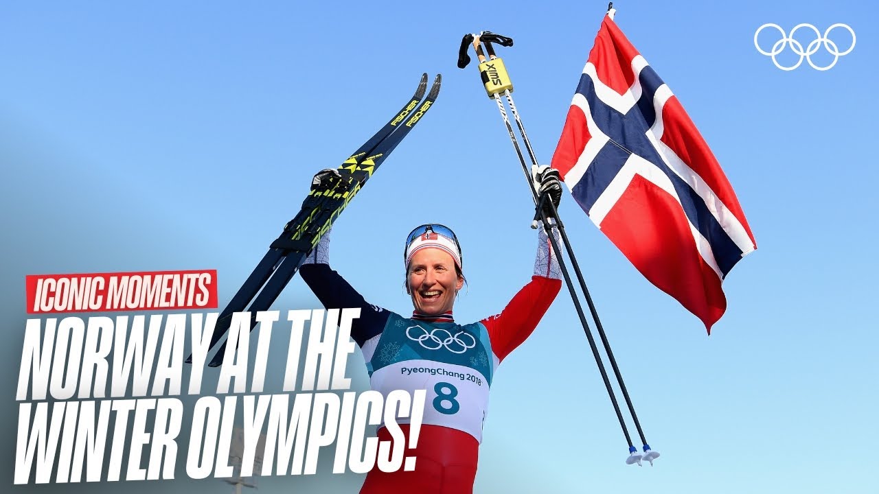 Iconic Norwegian moments at the Winter Olympics! 🇳🇴