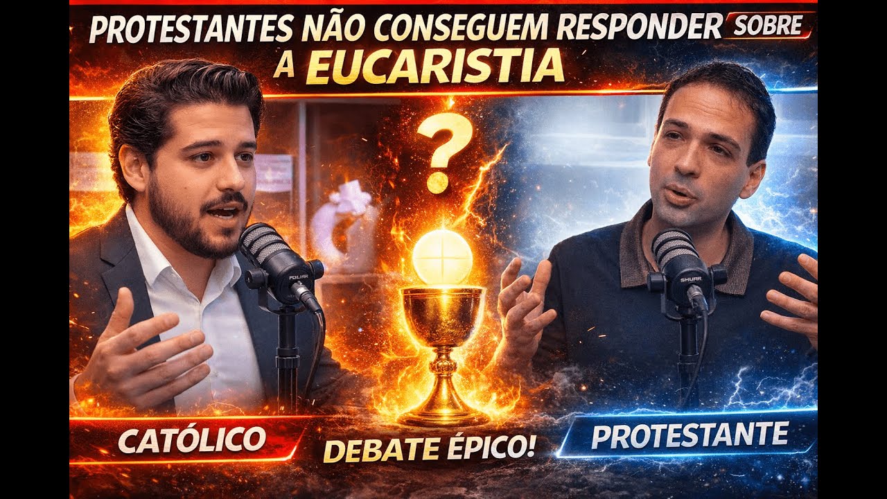 Protestantes não conseguem responder isso sobre a Eucaristia