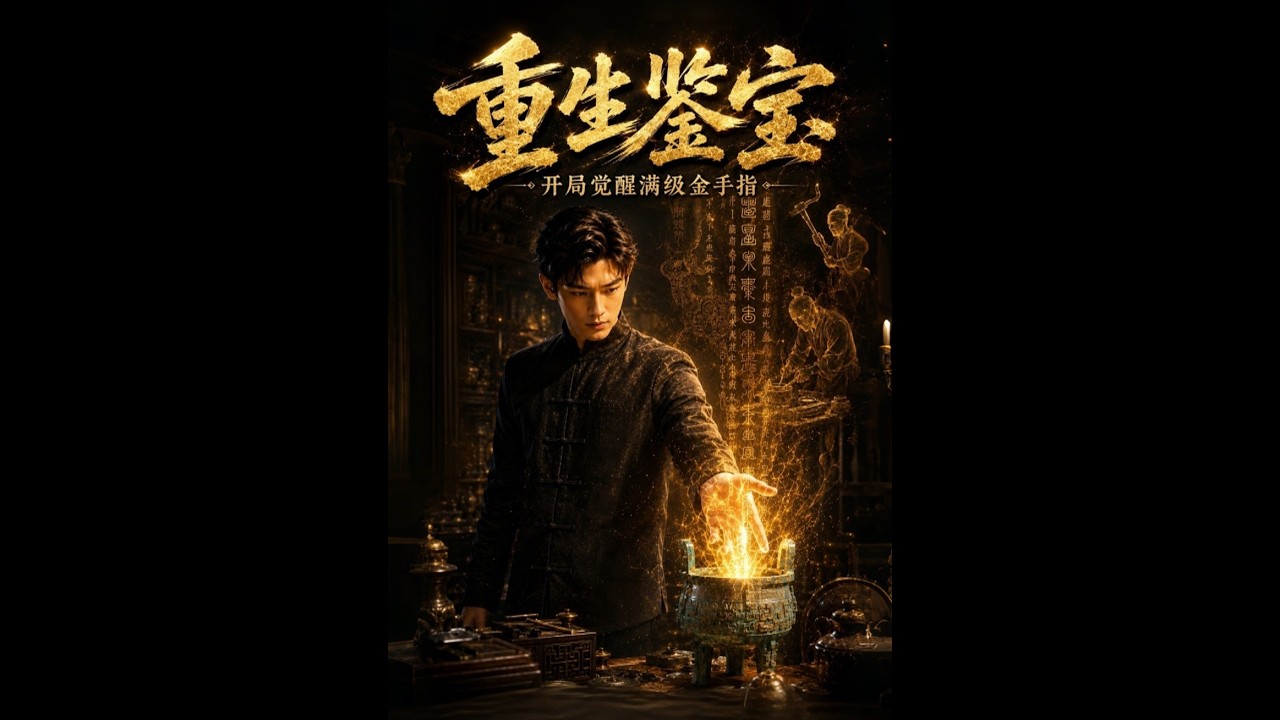 【一口气看完】《重生鉴宝：开局觉醒满级金手指》#短剧 #AI短剧 #逆袭 #drama #爽剧 #鲨鱼先生