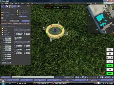 Ed1366 Morpork showes u how to make stuf flexabol on secondlife