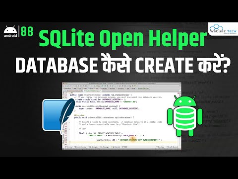 SQLite Open Helper: How to Create Database in Android? | Android SQLite Tutorial