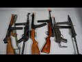 WW2 SMG Blow Back Airsoft Toy Gun - Shell ejecting MP40 - M1 Thompson -Realistic Toy Guns Collection