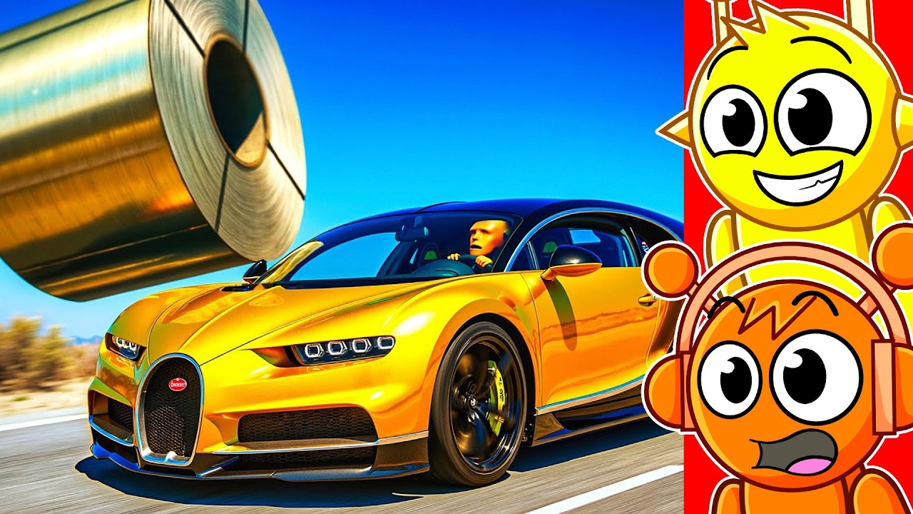 Реакция на ЭПИЧЕСКИЕ АВТОКАТАСТРОФЫ! (BeamNG Drive)