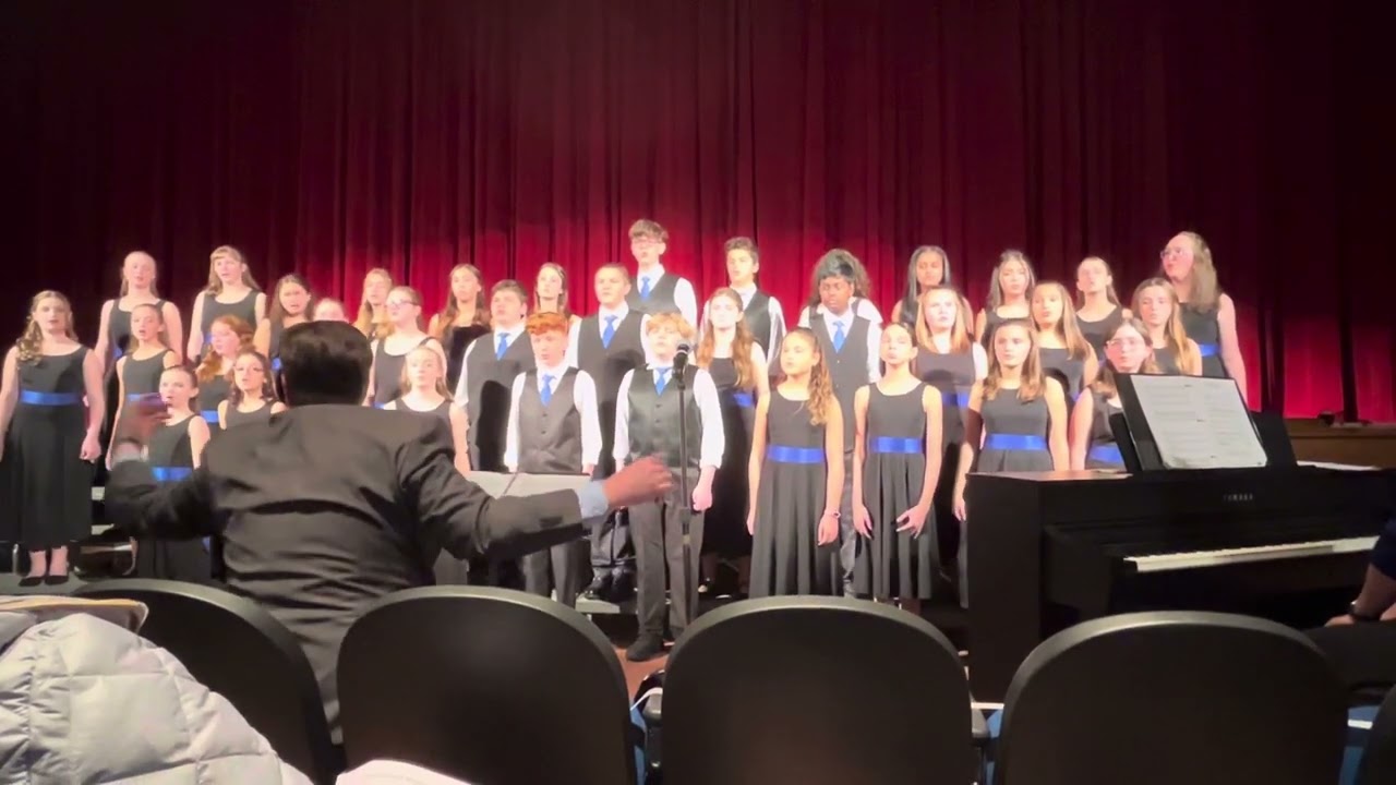 Poquessing MS Select Choir 2023 Winter Concert - What was I made for