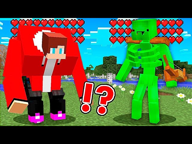 JJ and Mikey Became MUTANTS in Minecraft Challenge by Maizen class=