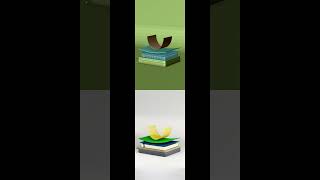 Viewport vs Render | Mattress inside layers 3d animation #blender3d #3danimation #mattress