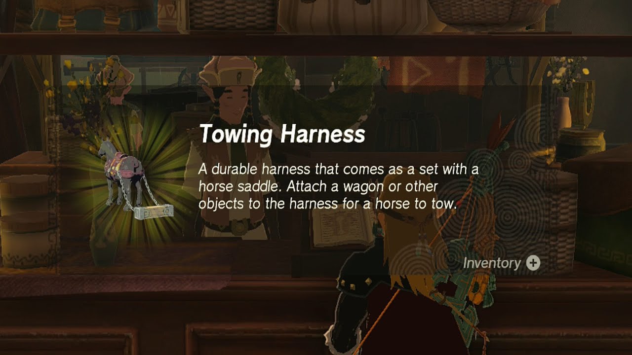 Zelda Tears of the Kingdom Playthrough Towing Harness YouTube