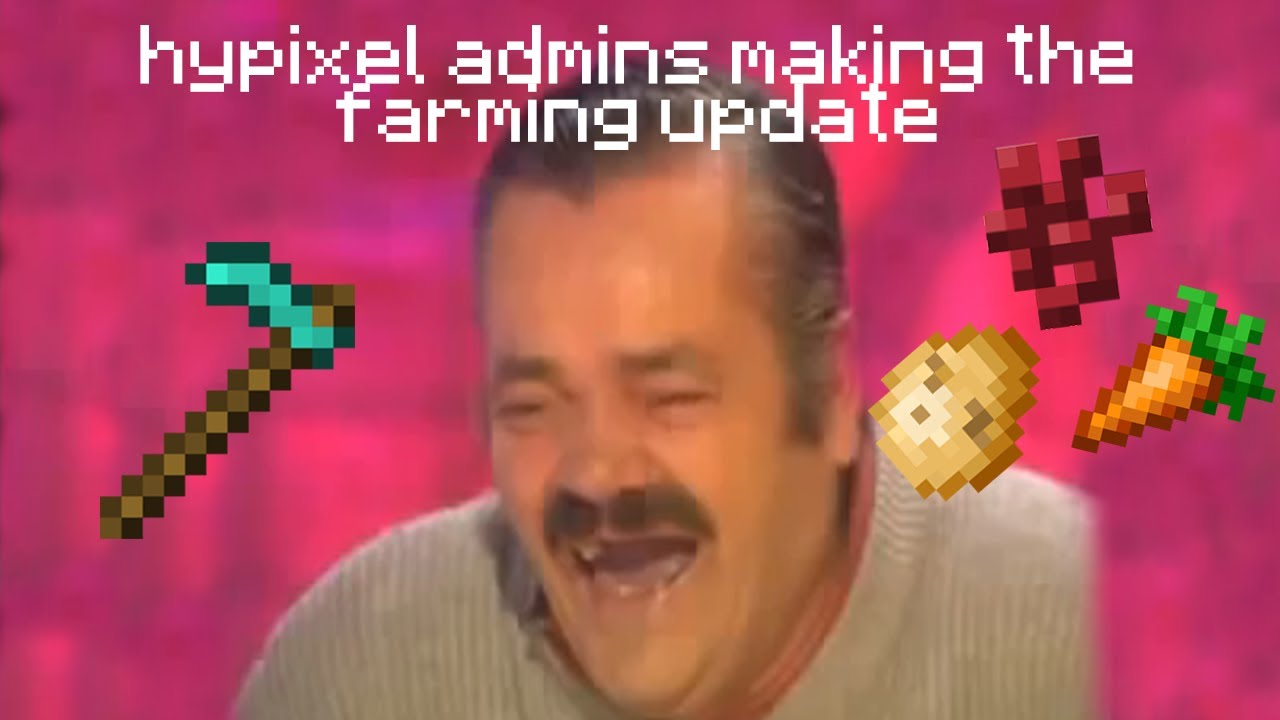 hypixel admins making the farming update - #shorts - YouTube