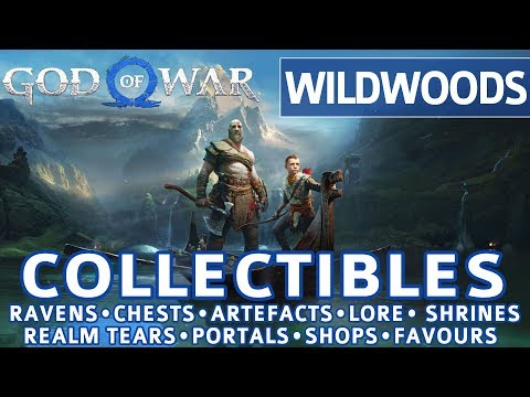 God of War - Wildwoods All Collectible Locations (Ravens, Chests, Artefacts, Shrines) - 100%