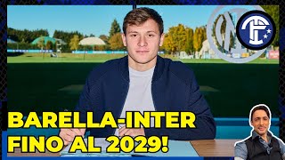 ✍🏻 RINNOVA ANCHE BARELLA! Simbolo Inter fino al 2029 🖤💙