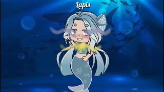 Скрытая русалка 🧜🏻‍♀️. Gacha club 1/?