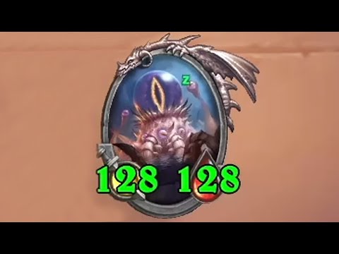 [하스스톤] 크툰이 갑자기 128로 변하는 버그😱 (<strong>Hearthstone</strong>)
