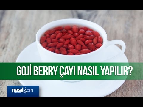 Video: Goji Berry çayı Nasıl Yapılır