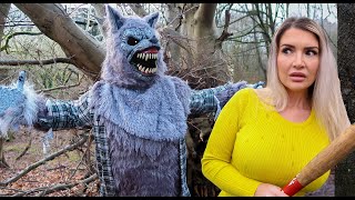 CHASED BY A WEREWOLF IN THE PARK!! THE MOVIE!