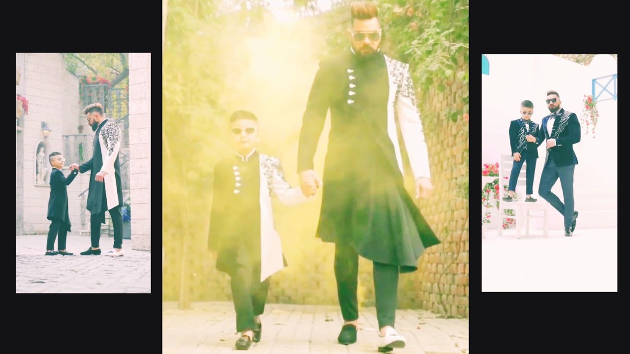 Father & Son Same Matching Coat Pant Suit | Dad & Son Attractive Dress | Indo Western Achkan Blazer
