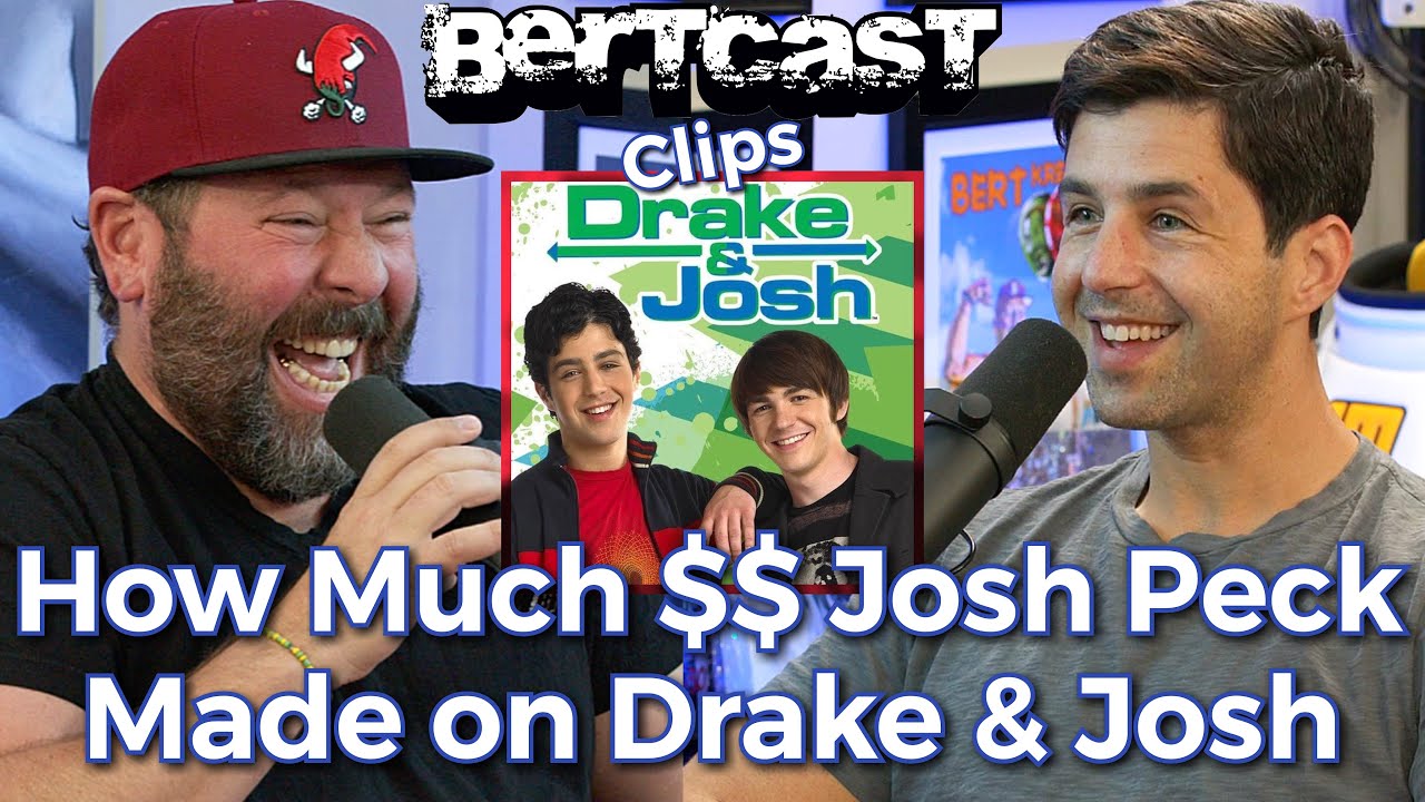 How Much Did Josh Peck Make On Drake  Josh? - Clip - Bertcast