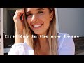 FIRST DAY IN THE NEW HOUSE + H&M HAUL | Hello October