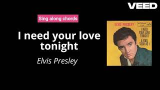 Vídeo de I Need Your Love Tonight