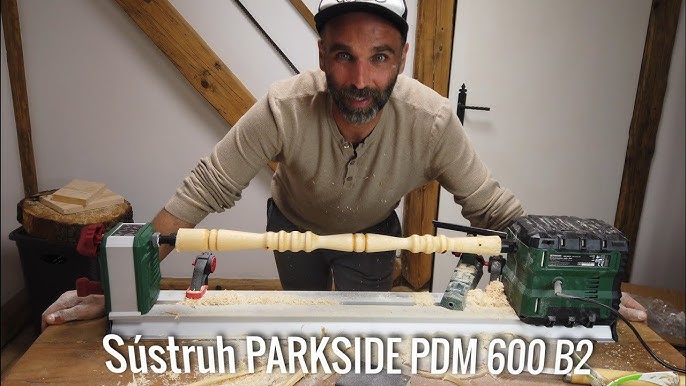 Parkside Lathe PDM 600 B2 unbox and test parkside tools - YouTube