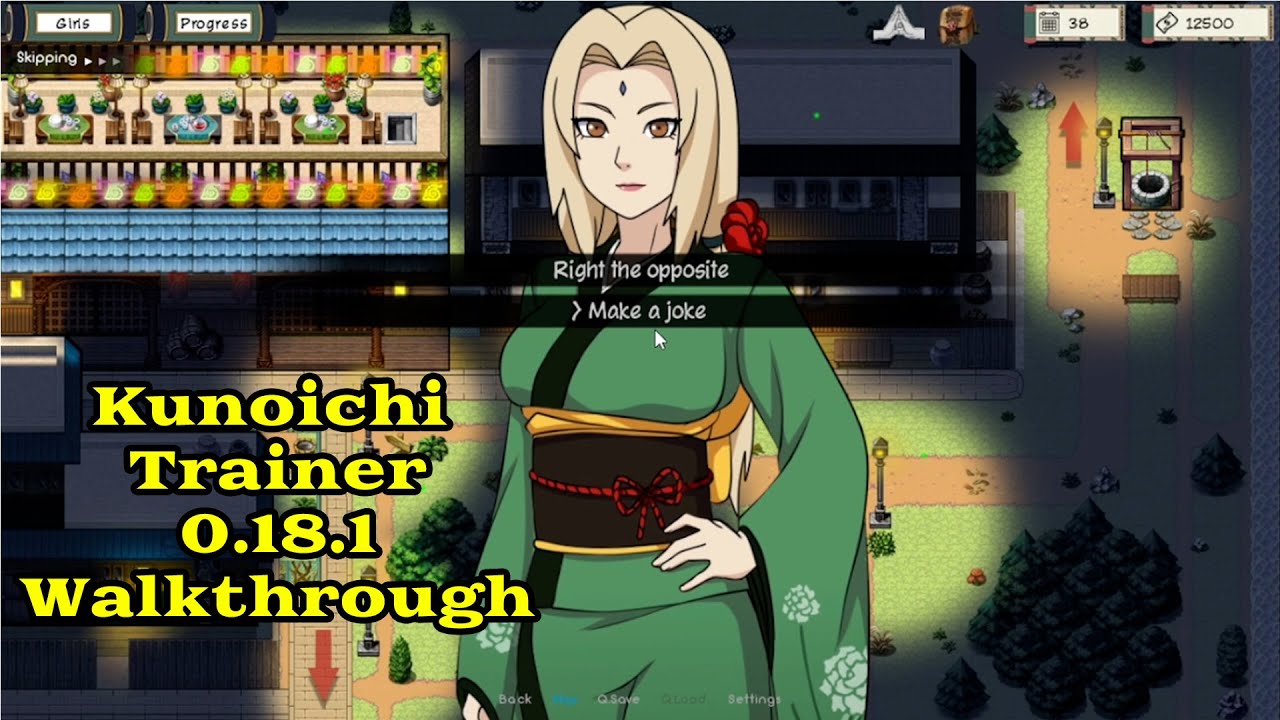 Kunoichi trainer walkthrough