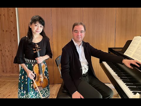 漆原啓子＆ヤコブ・ロイシュナー リハーサル風景動画