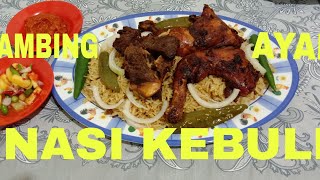 CARA MEMBUAT NASI KEBULI KAMBING & AYAM