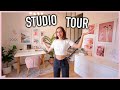 TOUR COMPLETO DEL NUOVO STUDIO! *room tour*