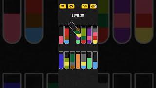 Water Sort Puzzle Level 211 Walkthrough