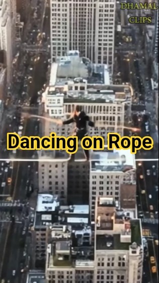 Dancing On Rope #shorts #viral #trending #dance #shortfeed #funny - YouTube