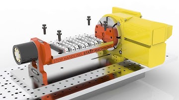 4th Axis CNC Solutions: Stallion 9/20 Quick Change Trunnion Table