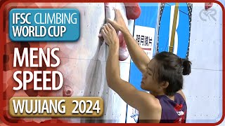 Speed Finals | Wujiang | Mens | 2024 | IFSC World Cup