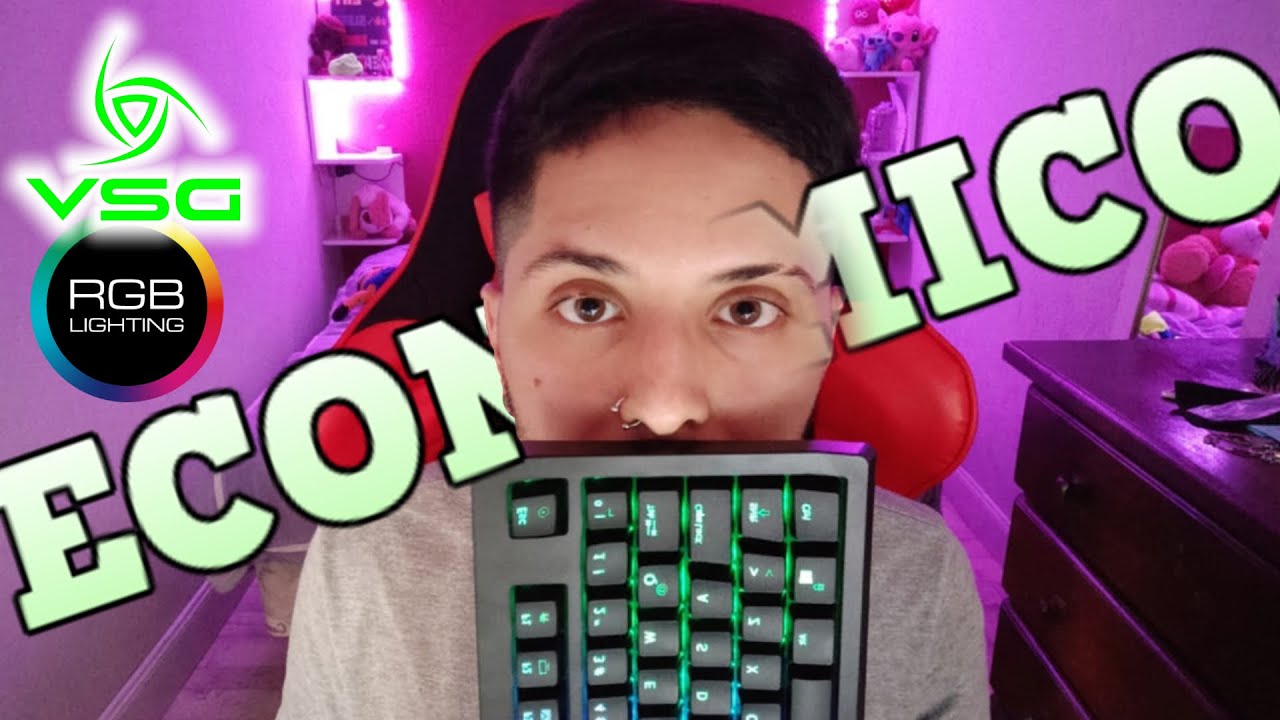 EL MEJOR TECLADO MECANICO CALIDAD/PRECIO | VSG QUASAR RGB