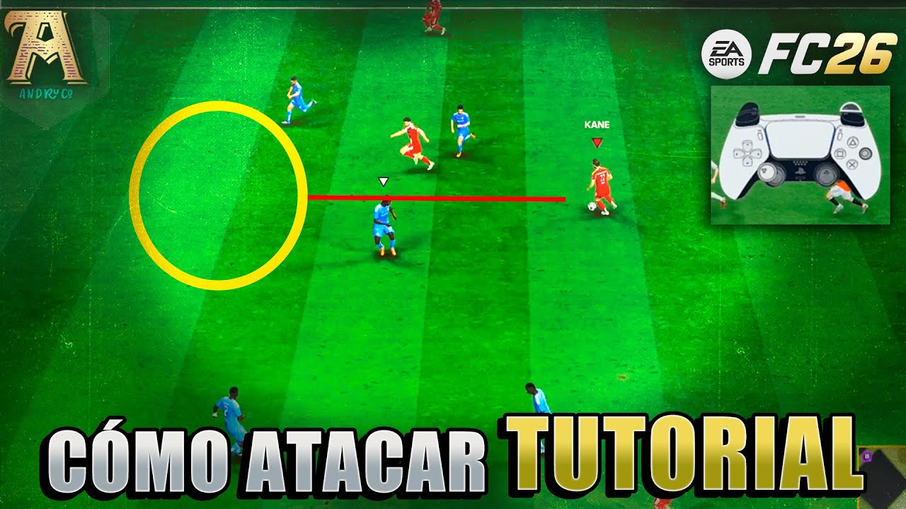 Cómo ATACAR en FC 26 (4-1-4-1) - YouTube