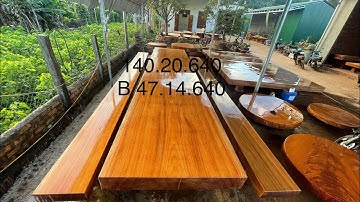 K3 gỗ cẩm hồng siêu khủng siêu dài đủ ngồi cho cả quân đội /  đồ gỗ Mai Thương / lh :0327585755